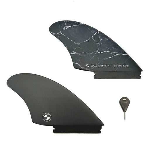 Dérives SCARFINI CARBON BASE KEEL FINS COMPATIBLE FUTURES - RidinBox