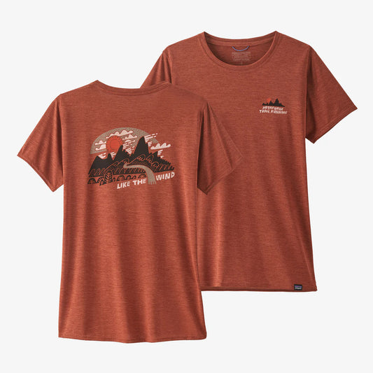T-shirt  W Patagonia Cap Cool Graphic Ocre