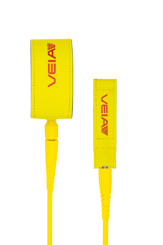 Leash surf VEIA JJF 6ft Comp - JAUNE