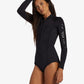 Combinaison Maillot Manche longue CORAL GARDENER 1mm Noir