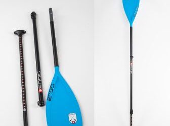 Rame de SUP - Paddle ENSIS Bleu/Noir