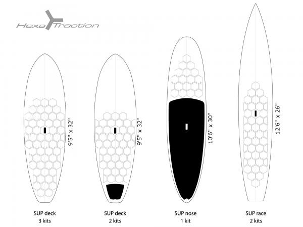 GRIP SURF/SUP HEXATRACTION WHITE