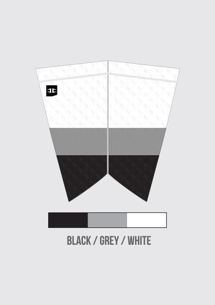 Pad Grip Surf HURRICANE HIPSTER TRACTION - BLACK - GREY - WHITE - RidinBox