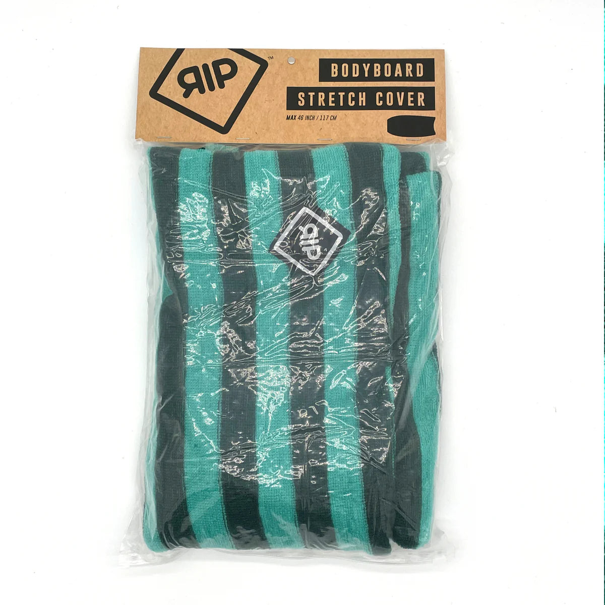 Housse Bodyboard Stretch Rip Turquoise/Gris - Protection Premium