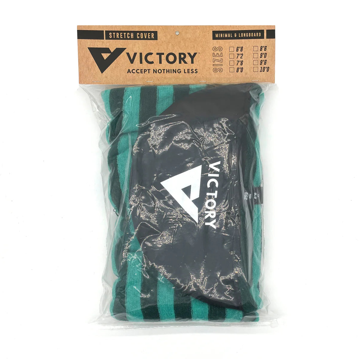 Housse Longboard VICTORY 9'6" Turquoise-Gris - Protection Premium Surf