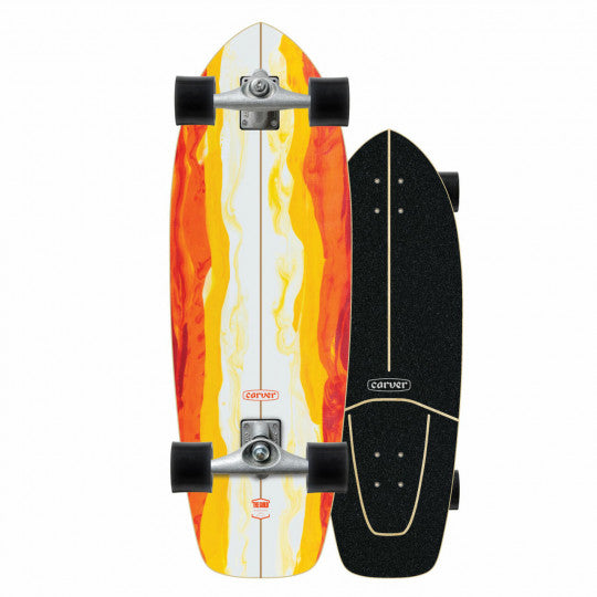 Carver C7 Raw 30.25" Firefly Surfskate Complete