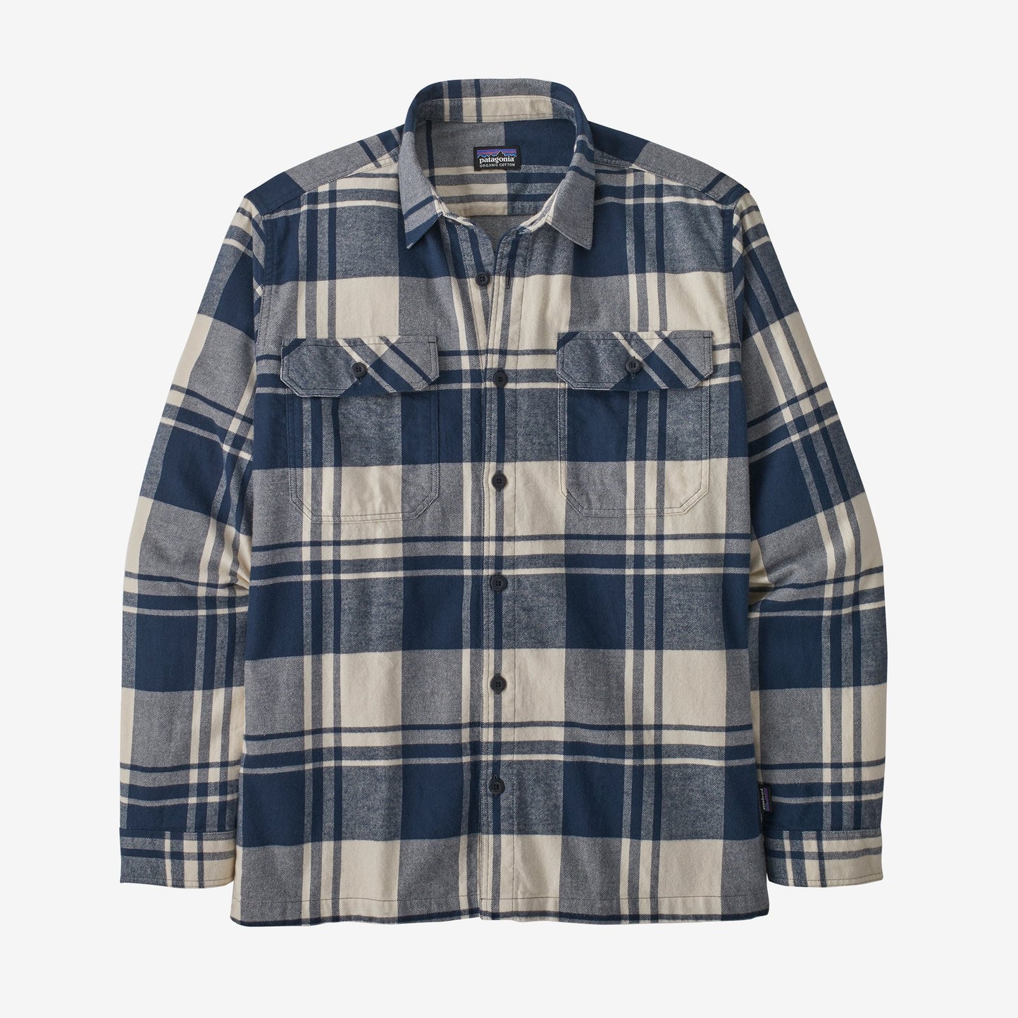 Chemise Patagonia Homme M'S l/S Organic cotton FJORD FLANNEL
