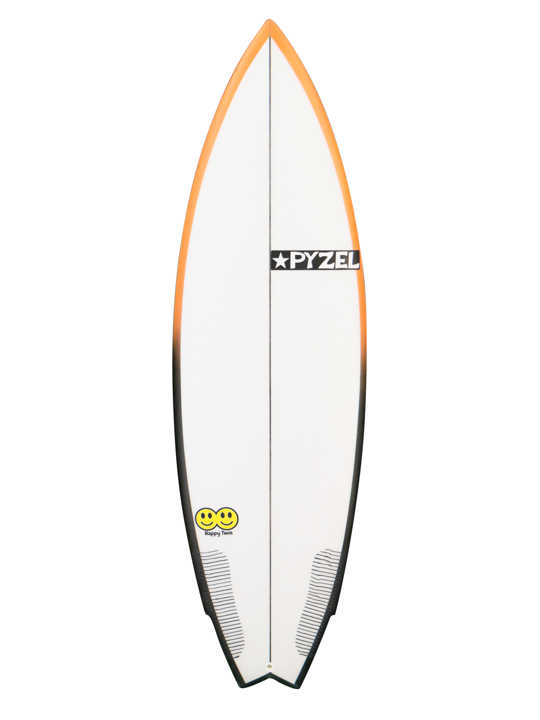 Planche de surf Pyzel Happy Twin 6'0" PU FCS II 3 Fins - 33,7L