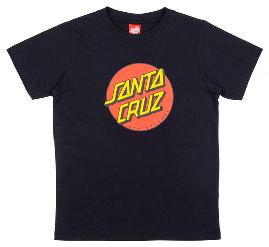Tee-shirt Enfant Santa Cruz Youth Classic Dot Black
