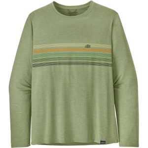 T-shirts Homme Patagonia L/S Cap Cool Daily Graphic Shirt Vert