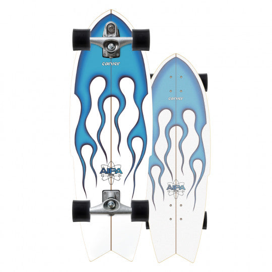 Carver C7 Raw 30.75" Aipa Sting Surfskate Complete
