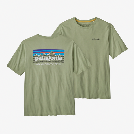 T-shirt Homme Patagonia Mission Organic Vert