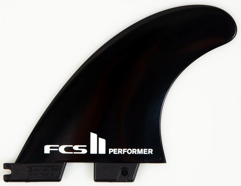 Dérives FCS II Performer Black Medium Tri Retail Fins