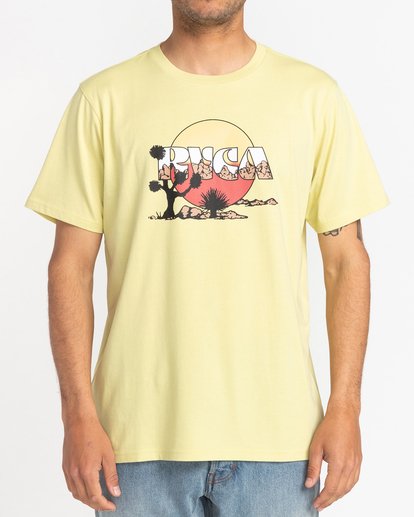 Tee-shirt RVCA Jay Tree CELERY