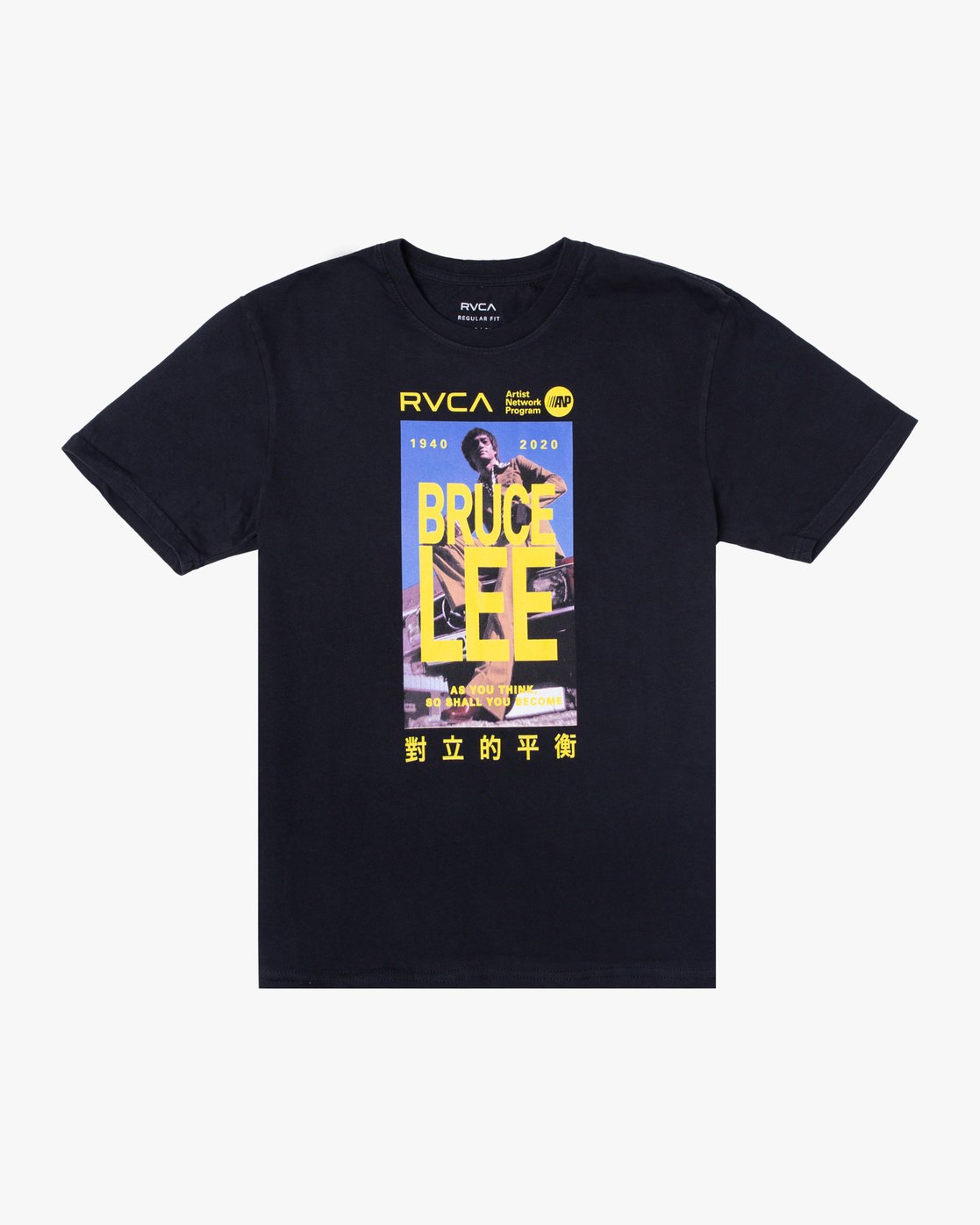 TEE-SHIRT RVCA AS YOU THINK CROPPED