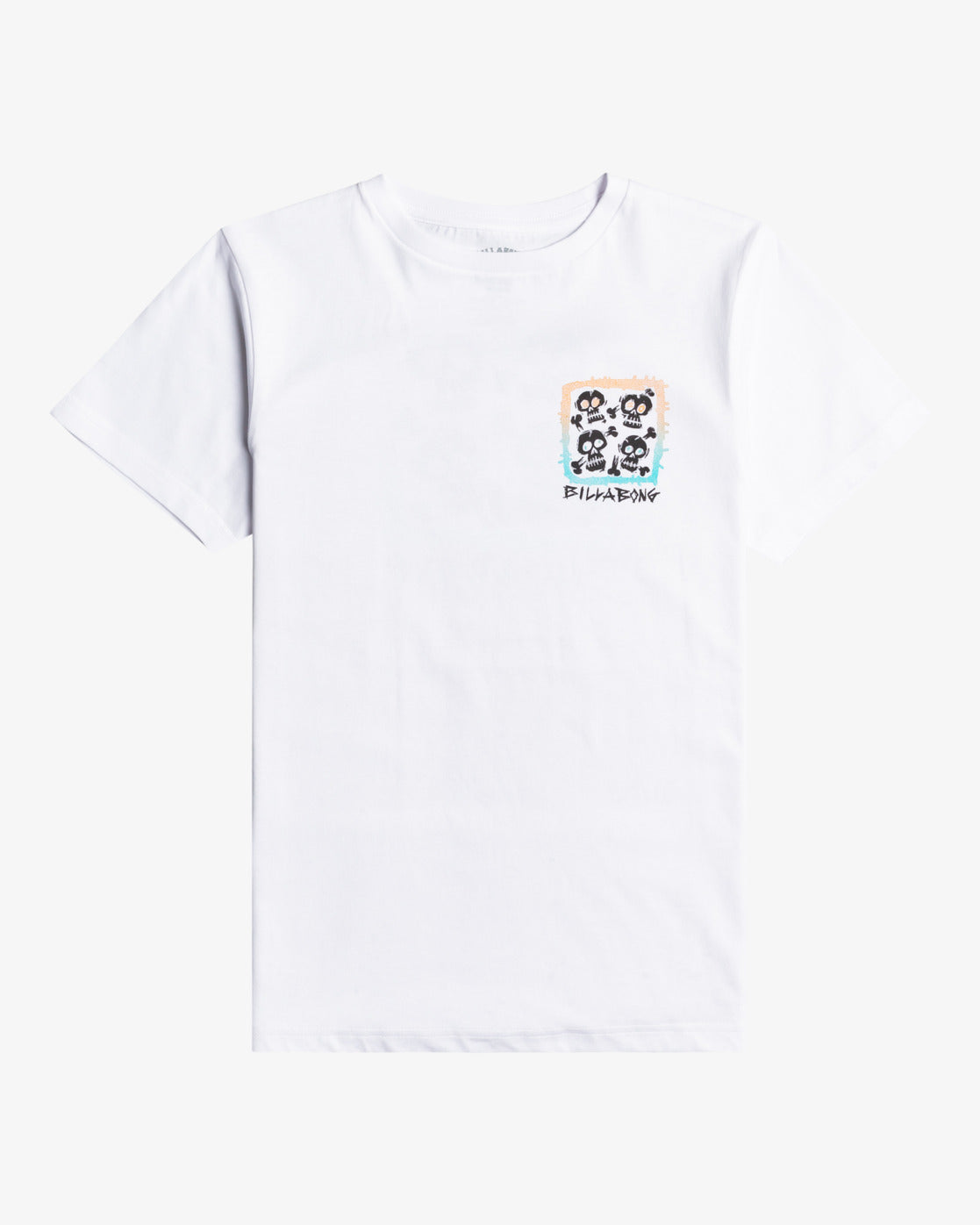 Tee-shirt junior Billabong Four Skulls - WHITE