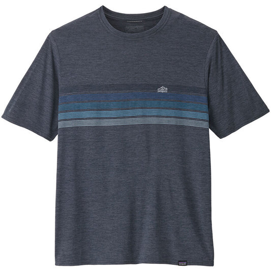 T-shirt Patagonia Homme Daily cool Graphic Gris