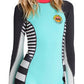 Combinaison Surf Femme SHORTY Billabong 2mm Manches Longues SPRING FEVER  M.GIRL