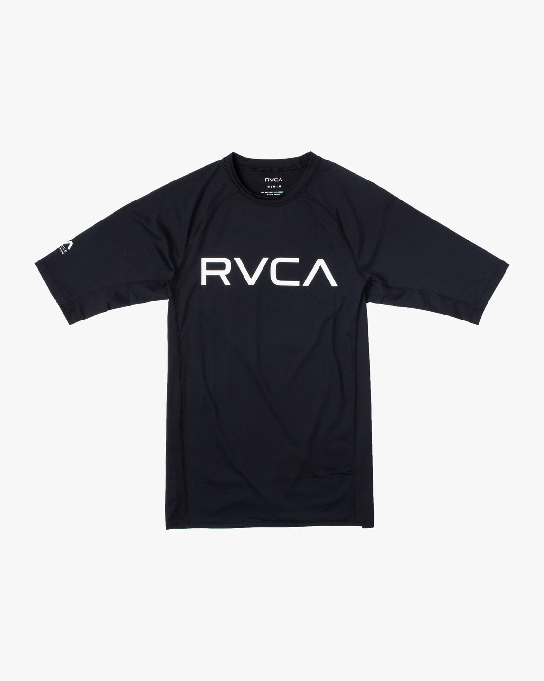 LYCRA RVCA manches courtes RASHGUA Black