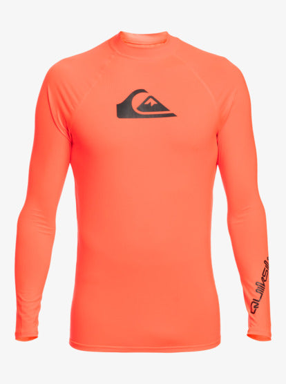Lycra manches longues Quiksilver UPF 50 All Time Coral