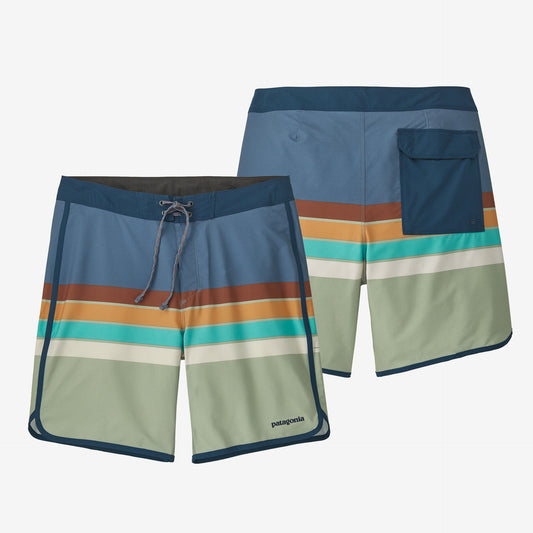 Boardshorts Homme Patagonia Hydropeak Scallop - 18 in. Rayure
